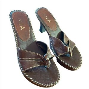 MIA leather heels